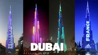 Dubai Burj Khalifa Night Walk-in Tour 4K