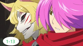 Concrete Revolutio Choujin Gensou Episode 1- 13 English Dub