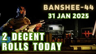 2 decent rolls today - Banshee-44 Destiny 2 Gunsmith Official Weapon Inventory [Destiny 2]