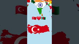 Country That Love Bangladesh 🇧🇩❤️ (request) #short #country #bangladesh #sri lanka #bhutan