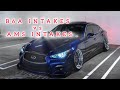 Boosted6auto intakes vs AMS intakes 2023+ Nissan Z / INFINITI Q50 3.0t VR30DDTT