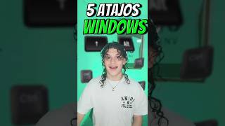 ¡5 ATAJOS BASICOS de Windows que te harán la vida MÁS FÁCIL! #windows  #atajos #trucospc #pc