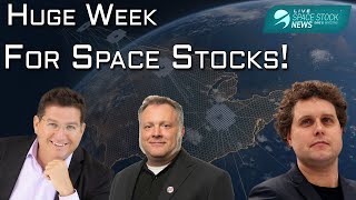 Space Stock Updates: AST Approvals, Rocket Lab's Archimedes, $LUNR+$PL Contracts \u0026 GSAT Trouble!