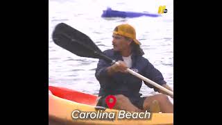 Road or River? Potential Tropical Cyclone 8 dumped a lot of water on Carolina Beach on Monday.