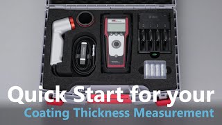 Quick Start for your Coating Thickness Measurement by OptiSense | PaintChecker | explanatory video 1