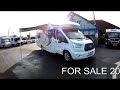 FOR SALE 2016 (16) CHAUSSON FLASH 737 2.2 DIESEL 6 SPEED MANUAL GEARBOX 4 BERTH 4 TRAVELLING SEATS