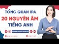 Phát âm tiếng Anh cơ bản: Tổng quan 20 nguyên âm tiếng Anh - Phát âm tiếng Anh chuẩn phiên âm IPA