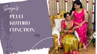 Sanju’s pelli kuturu function vlog