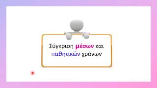 Ενεργητική, παθητική σύνταξη, ποιητικό αίτιο, στα αρχαία και τα νέα ελληνικά.