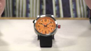 Setting the GMT function on a watch
