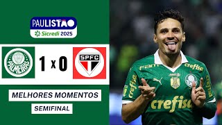 VERDÃO NA FINAL! Palmeiras 1 x 0 São Paulo | MELHORES MOMENTOS COMPLETO | PAULSITÃO 2025! #feed