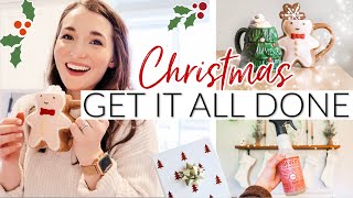 ⭐️New! CHRISTMAS Clean + Declutter MOTIVATION GET IT ALL DONE w/me | Last-Minute Holiday Prep + Plan