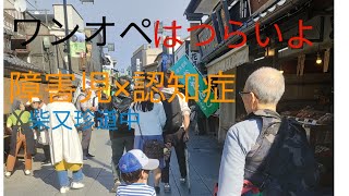 【二刀流】認知症、爺と自閉症、孫の柴又帝釈天の旅。育児、介護ワンオペはつらいよ。【自閉症×認知症】