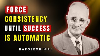 Force Yourself To Be Consistent Until Success Is Automatic | Napoleon Hill