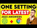 How To Get the Latest & Updated Results with Chat GPT Chrome Extension