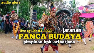 JANTURAN JARANAN ||PANCA BUDAYA ,TANGGAL 09-03-2023 LIVE SENDANG ASRI.KECAMATAN SENDANG AGUNG