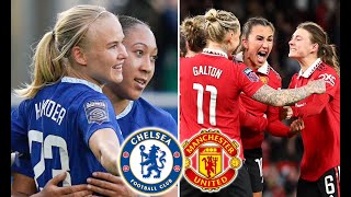 Manchester United vs Chelsea FA Women’s cup Semifinal