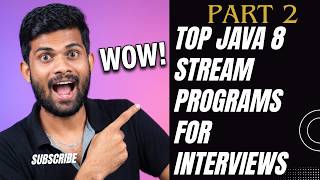 Java 8 Stream Programs for Interviews | Sum, Filter & Min/Max Explained #java #javastreams