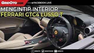 Mengintip Interior Ferrari GTC4 Lusso T