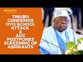 Tinubu Condemns Oyo Attack | ADC Moves Screening of Aspirants | Reactions Trail APC Primaries