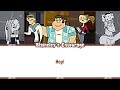 total drama world tour ‘her real name isn’t blaineley’ lyrics color coded