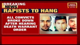 Nirbhaya Convicts Broke Down After Delhi Court Issues Death Warrant