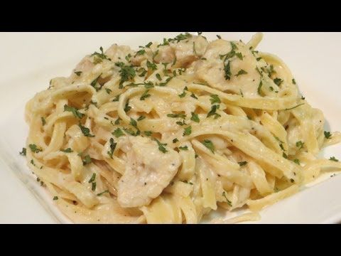 How to make Chicken Fettuccine Alfredo - Fettuccine Alfredo Recipe How to make Chicken Fettuccine Alfredo - Fettuccine Alfredo Recipe