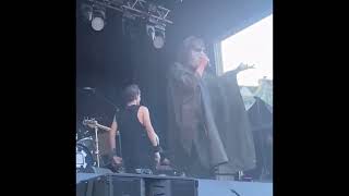 My Chemical Romance but Gerard Way will never stop speaking to the crowd