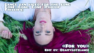 Caity Lotz in the dance fan video «For You» for the song Gone, Gone, Gone - Phillip Phillips