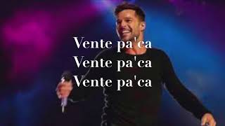 Ricky Martin / ft. Maluma   Vente Pa' Ca