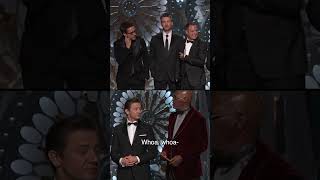 The Avengers Quarrel at the Oscars | #Shorts
