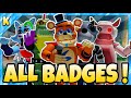 HOW TO GET ALL 11 BADGES + 