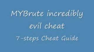 Mybrute Evil cheat guide to get a head start in fast level up, and getting pupils fast. - 7 Steps