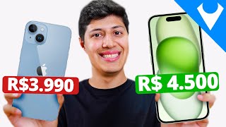 iPhone 15 vs iPhone 14 Qual melhor OPÇÃO para 2025? #Comparativo