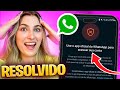 COMO VOLTAR A USAR O WHATSAPP GB (WhatsApp mods) mesmo aparecendo pra você USAR O OFICIAL!