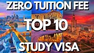 Top 10 Countries to Go for Study with Low/Zero Tuition Fee in 2023
