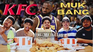KFC MUKBANG - Is Lebron top 3 of all time?
