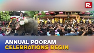 WATCH Thrissur Pooram 2022: Visuals of Kerala's Largest Temple Festival Being celebrated after 2 yrs