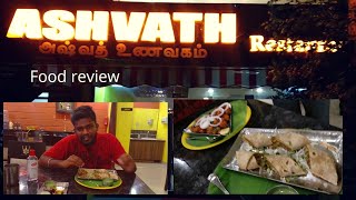 MADURAI | ASHVATH RESTAURANT | VEG starters review | HOTEL review