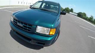 4K Review 1999 Isuzu Rodeo LS 4WD 37K Miles Green Virtual Test-Drive \u0026 Walk-around