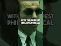 We are a virus, and agent Smith has the cure #matrix #matrixexplained #shorts