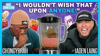 Jaden Laing \u0026 Chongybrah Fight Over A Mie Goreng \u0026 Strawberry Milkshake! | GOAT Showdown