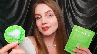 ASMR Skincare. Oil Face Massage. Personal Attention