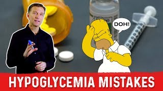 Hypoglycemia (Low Blood Sugar) –  Don’t Make This Common Mistake – Dr.Berg