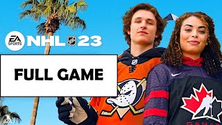 NHL 23 Full Game | No Commentary PS4