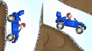 Hill Climb Racing - CAVE 1979m on Rally Car Android Game