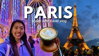 FIRST TIME TRAVELLING TO PARIS, FRANCE 🇫🇷 // 3-Day Solo Travel Vlog