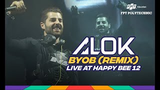 [Hanoi] DJ Alok - BYOB (Remix) | live at Happy Bee 12 - FPT Polytechnic