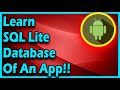 Learn SQLite Database For Your App| Android App Development Tutorial For Beginners