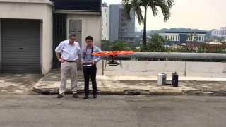 1st Aibotix Flight in Singapore